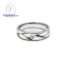แหวนคู่ แหวนคู่เงินแท้ แหวนเพชร แหวนเงินแท้ แหวนหมั้นเพชร - R1277_78di